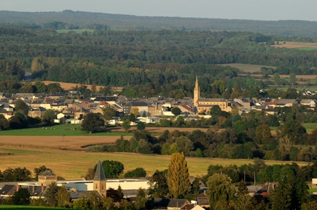 Cartes virtuelles/Bazeilles vue de la Marfée