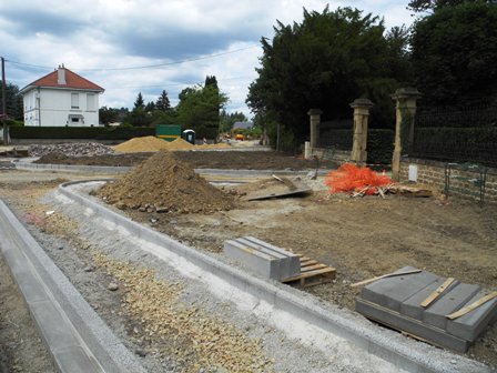 Travaux commune/Carrefour Rapaille