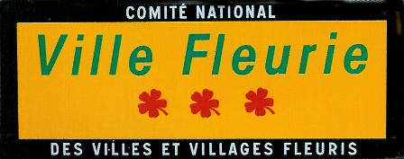 Fleurissement/Plaque 3 fleur