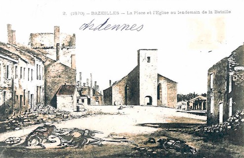 bazeilles eglise avant 1870