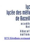 Lycée des métiers de Bazeilles - Fiche BTS Hôtellerie restauration