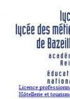 Lycée des métiers de Bazeilles - Fiche Licence professionnelle Hôtellerie et tourisme