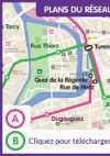 Bus tac - Plan des bus de la ligne B